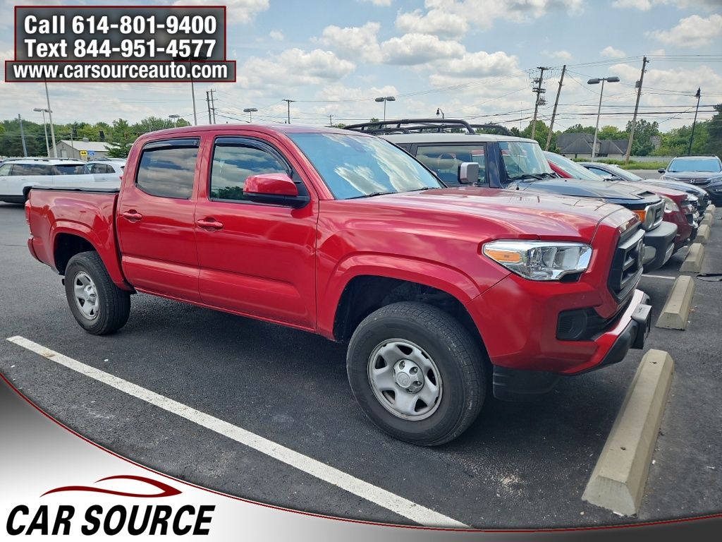 Barcelona Red Metallic 2022 Toyota Tacoma Pickup Truck Four-Wheel Drive 6-Speed Automatic