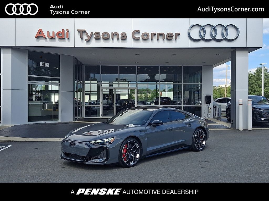 Nimbus Gray Metallic 2025 Audi RS e-tron GT Sedan All-Wheel Drive 1-Speed Automatic