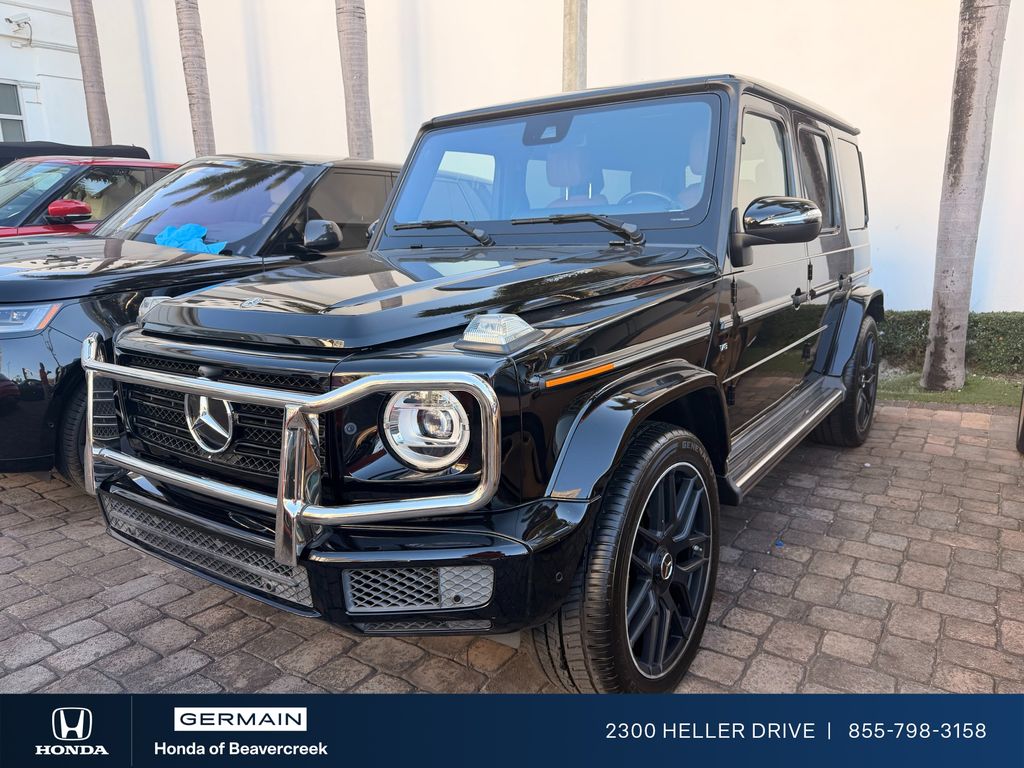 Black 2019 Mercedes-Benz G-Class G 550 4MATIC SUV / Crossover All-Wheel Drive 9-Speed Automatic