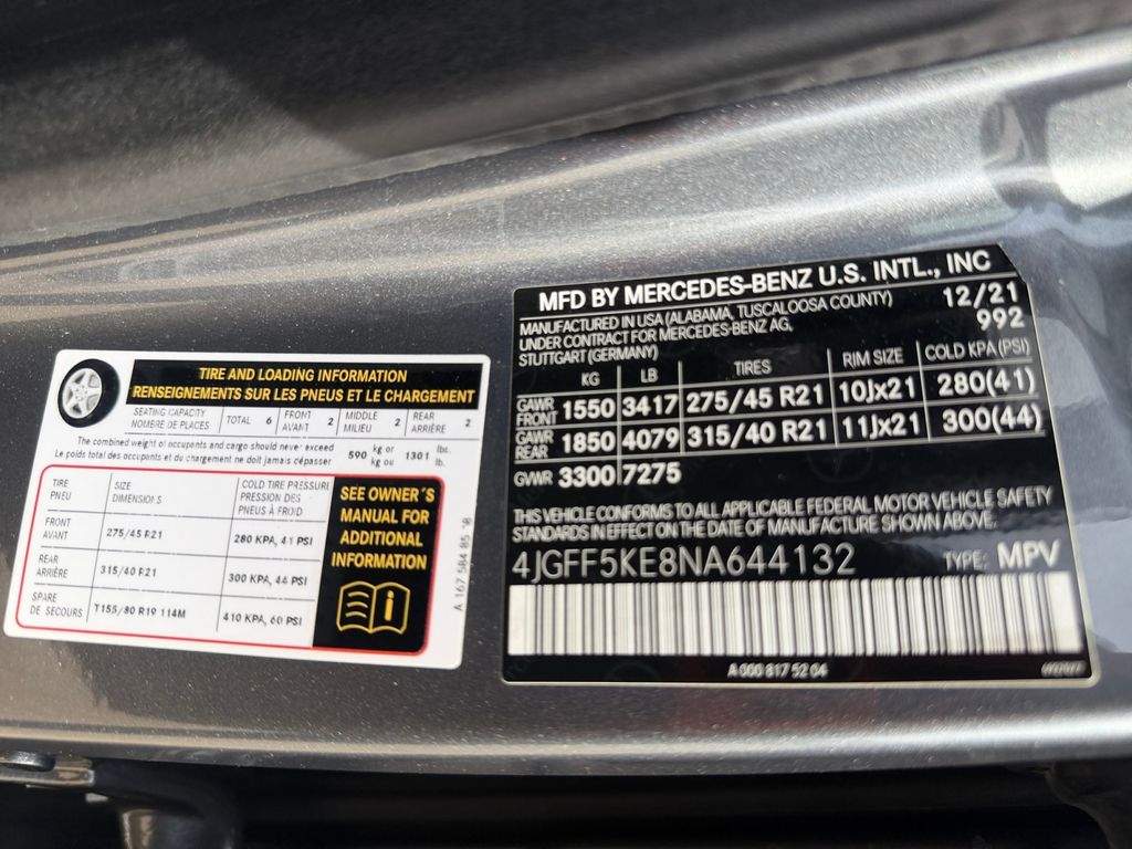 used 2022 Mercedes-Benz GLS car, priced at $44,667
