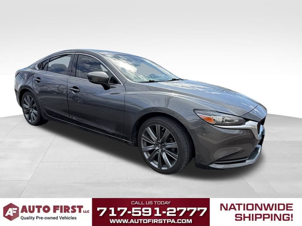 Machine Gray Metallic 2018 Mazda MAZDA6 Touring Sedan FWD Sedan Front-Wheel Drive 6-Speed Automatic