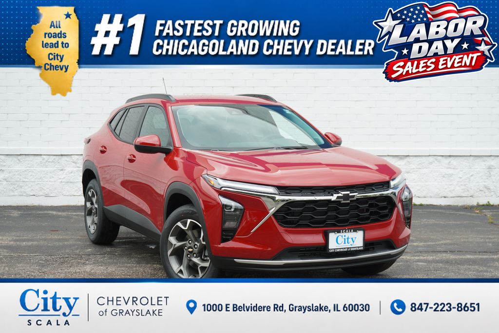 Apex Red 2026 Chevrolet Trax SUV / Crossover Front-Wheel Drive 6-Speed Automatic