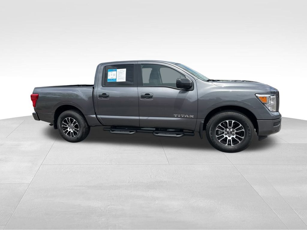 2023 Gun Metallic Nissan Titan SV RWD Truck