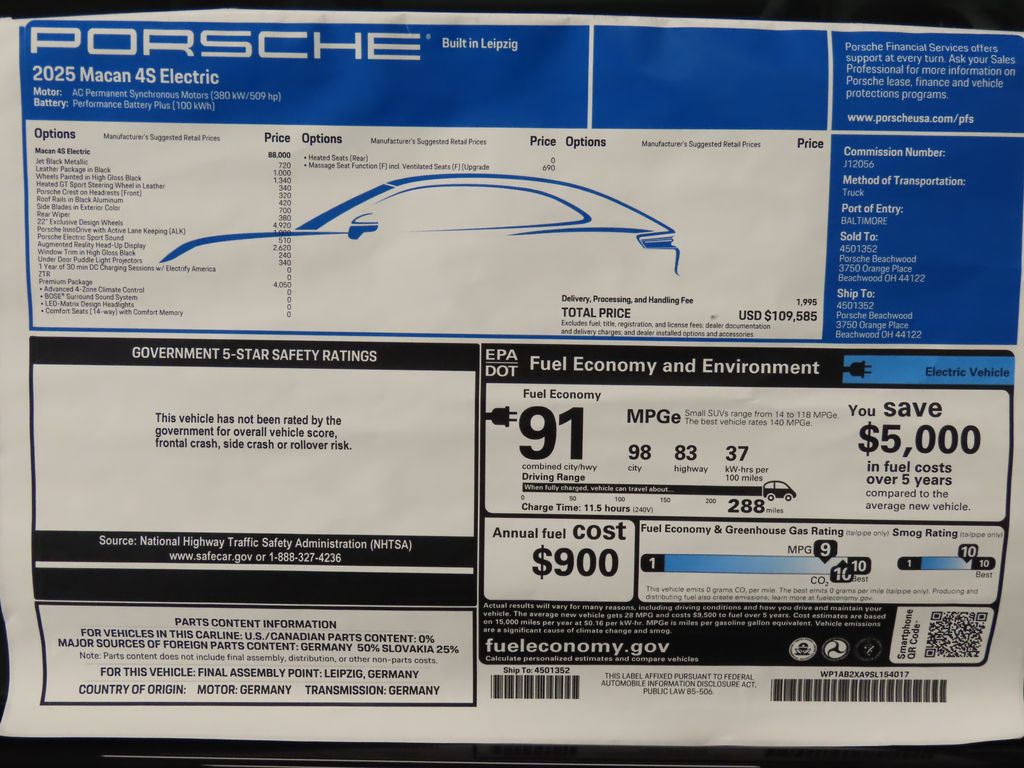 Thumbnail: 2025 Porsche Macan - 15