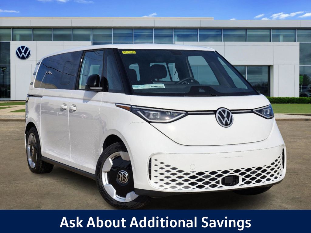 Candy White 2025 Volkswagen ID.Buzz Minivan Rear-Wheel Drive Automatic
