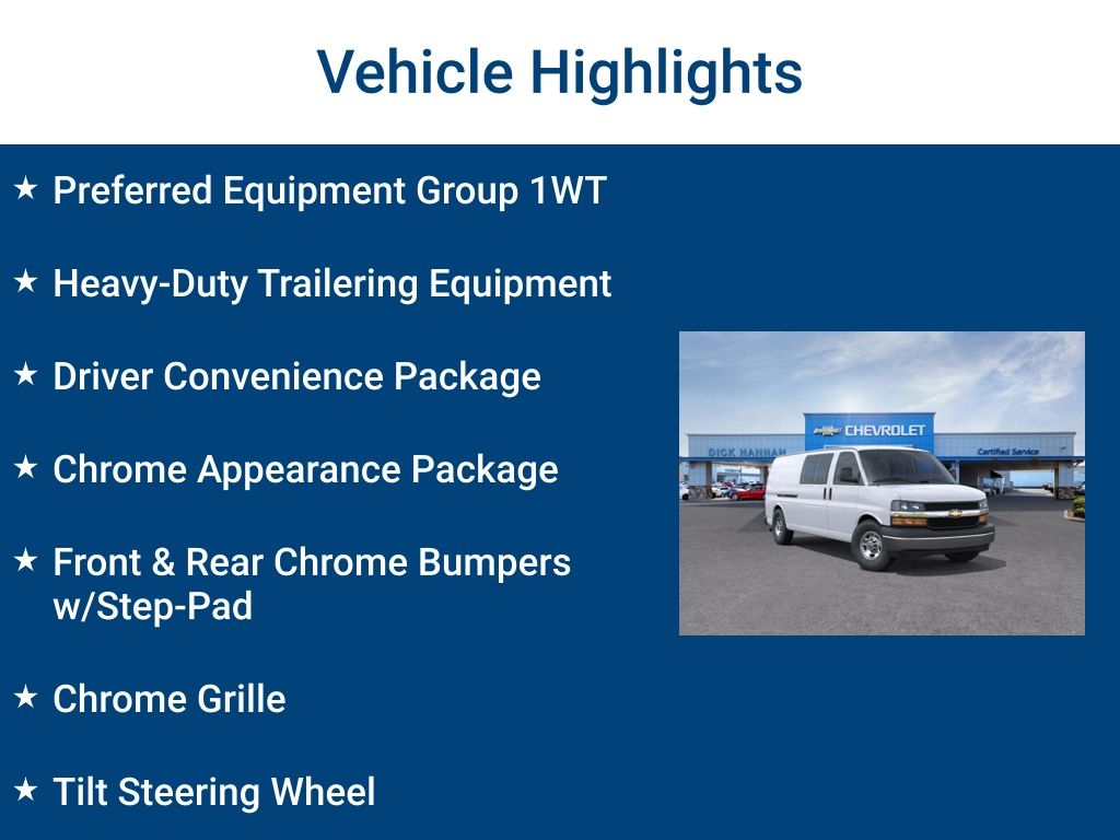 2025 Chevrolet Express 3500 Work Van
