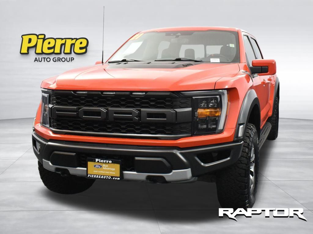 Code Orange Metallic 2021 Ford F-150 Pickup Truck Four-Wheel Drive Automatic