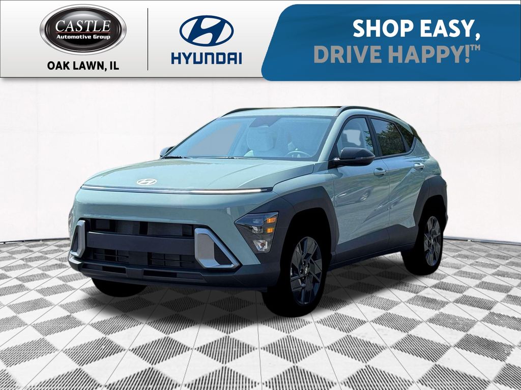 Mirage Green 2026 Hyundai Kona SUV / Crossover All-Wheel Drive Continuously Variable Transmission