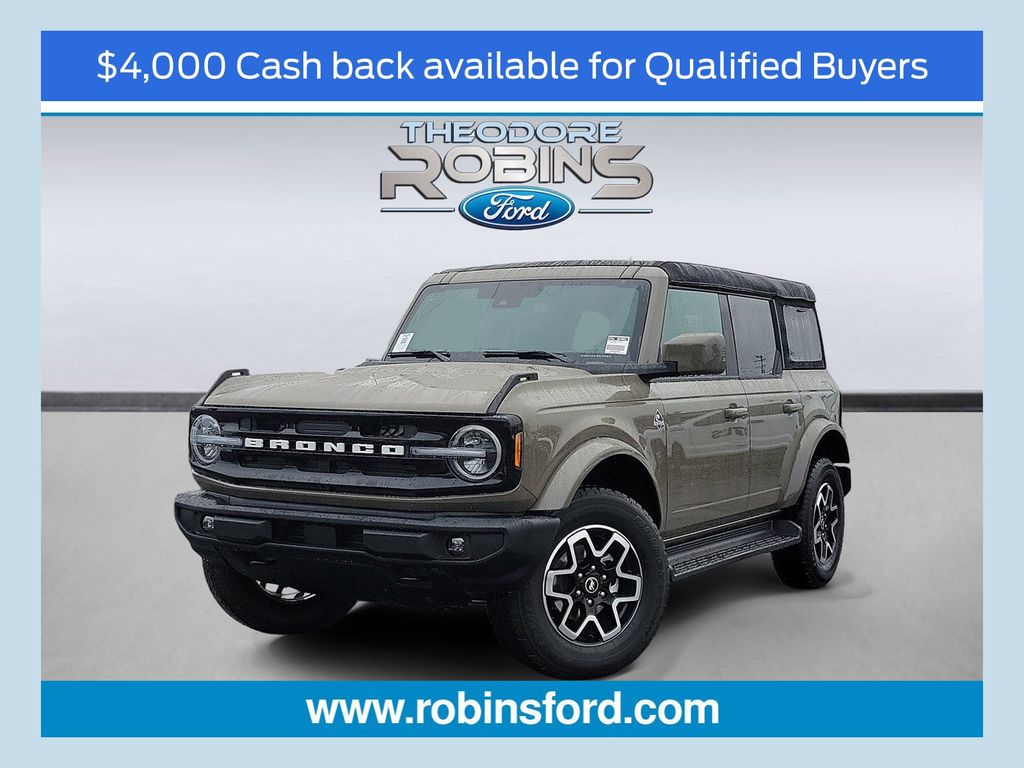 Marsh Gray 2025 Ford Bronco SUV / Crossover Four-Wheel Drive Automatic