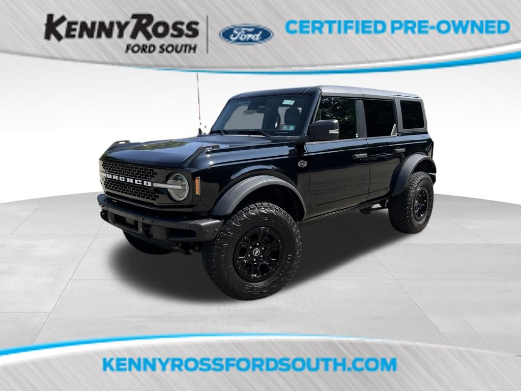 Shadow Black 2022 Ford Bronco SUV / Crossover Four-Wheel Drive Automatic