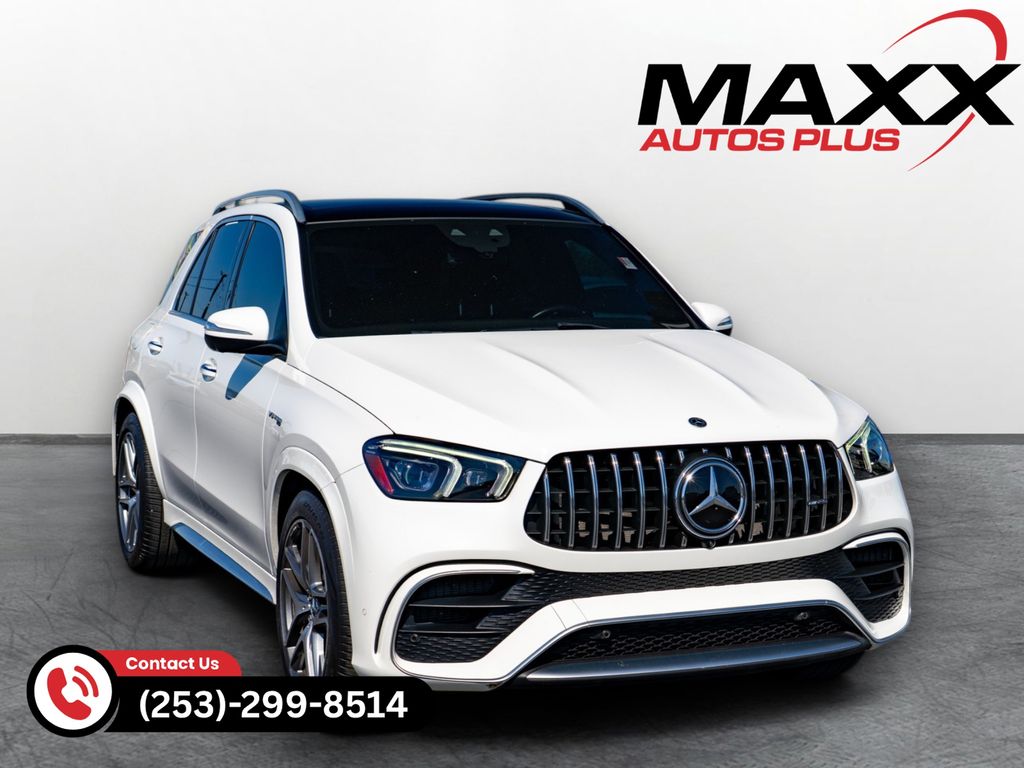 White 2021 Mercedes-Benz GLE SUV / Crossover All-Wheel Drive 9-Speed Automatic