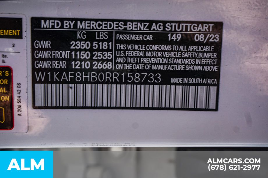 Used 2024 White Mercedes-Benz C 43 AMG® image 64