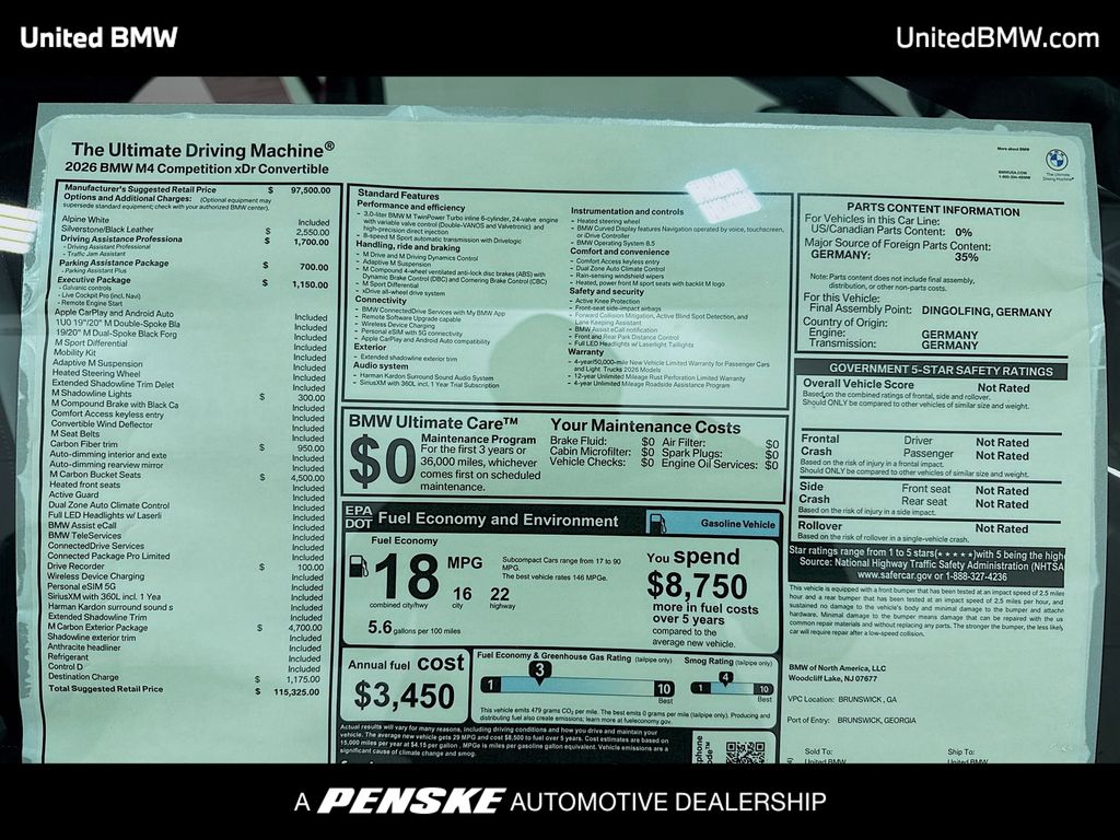Thumbnail: 2026 BMW M4 - 14