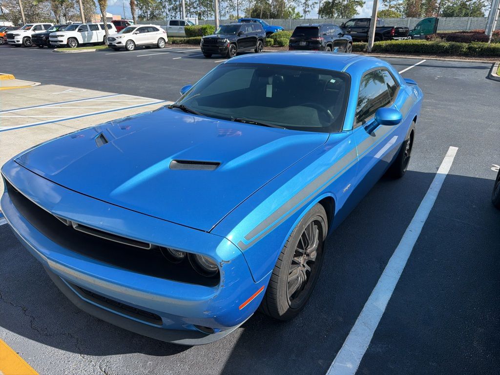 B5 Blue Pearlcoat 2015 Dodge Challenger R/T RWD Coupe Rear-Wheel Drive 8-Speed Automatic