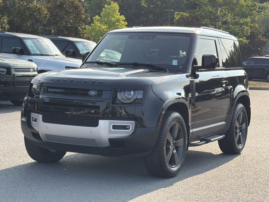 Santorini Black Metallic 2024 Land Rover Defender SUV / Crossover All-Wheel Drive 8-Speed Automatic