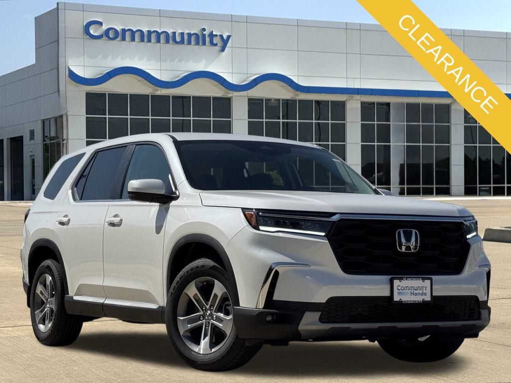 2025 Honda Pilot EX-L White at Bayway Cadillac of The Woodlands