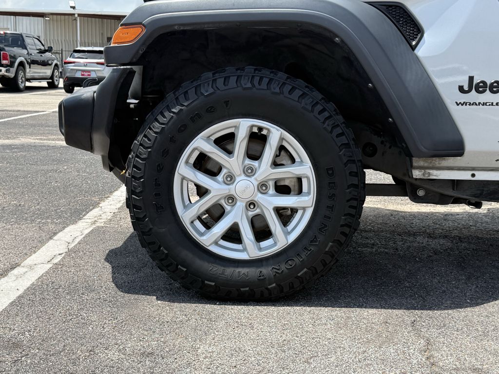 2023 Jeep Wrangler Sport S Silver at DeMontrond Auto Country