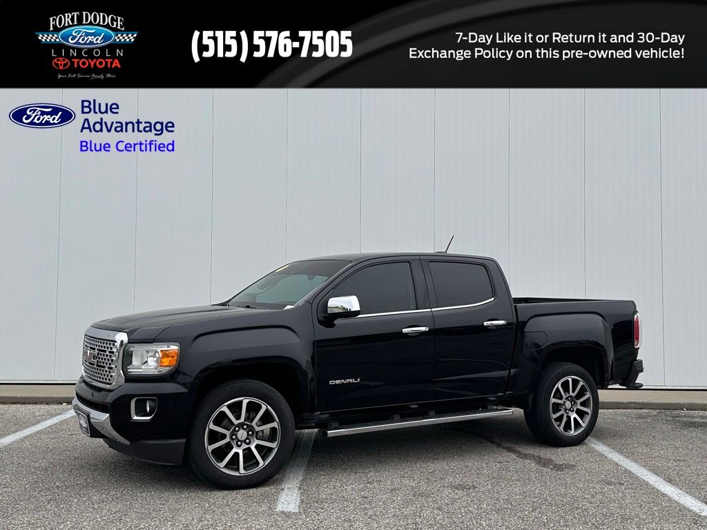 Onyx Black 2020 GMC Canyon Pickup Truck Four-Wheel Drive 8-Speed Automatic