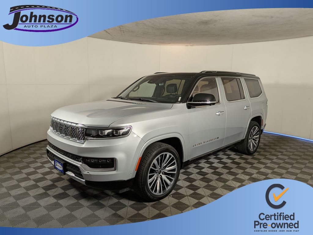 Silver Zynith 2023 Jeep Grand Wagoneer SUV / Crossover Four-Wheel Drive 8-Speed Automatic