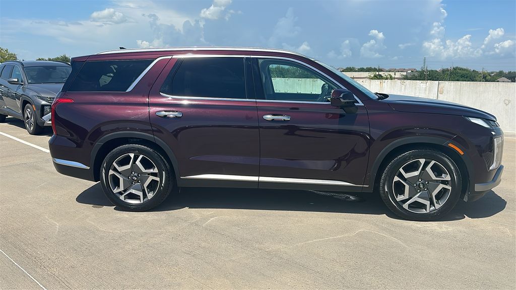 2024 Hyundai Palisade Limited Red at DeMontrond Gulf Freeway
