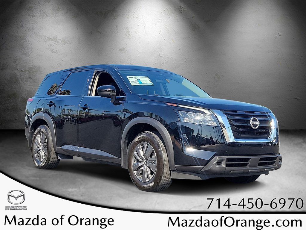 Super Black 2025 Nissan Pathfinder SUV / Crossover Front-Wheel Drive 9-Speed Automatic