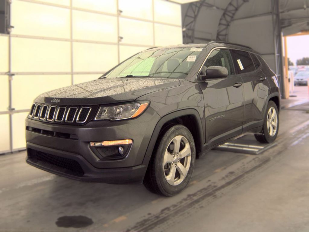 Crystal Metallic 2021 Jeep Compass SUV / Crossover Front-Wheel Drive 6-Speed Automatic