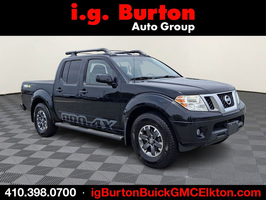 Gray (Magnetic Black) 2018 Nissan Frontier Pickup Truck Four-Wheel Drive 5-Speed Automatic Overdrive