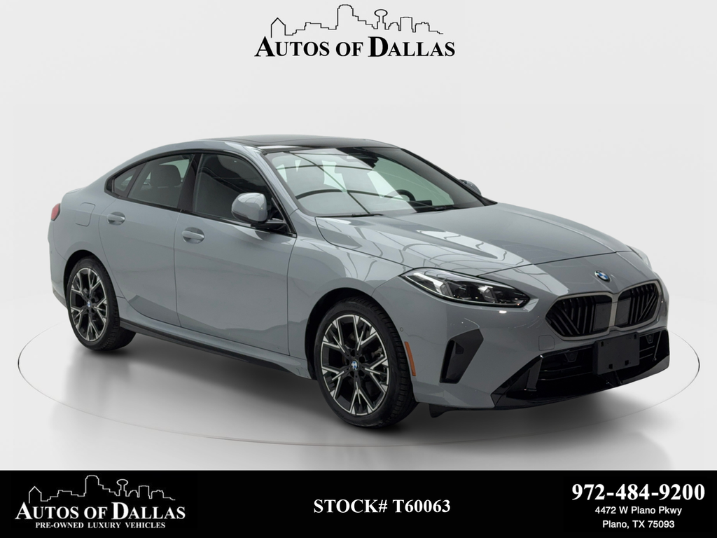 Gray 2026 BMW 2 Series Sedan Front-Wheel Drive 7-Speed Automatic