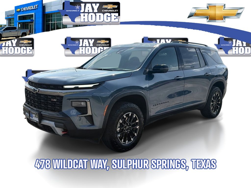 Lakeshore Blue Metallic 2025 Chevrolet Traverse SUV / Crossover Four-Wheel Drive 8-Speed Automatic