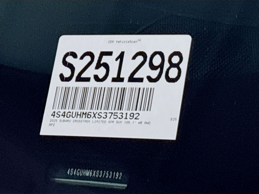 2025 Subaru Crosstrek Limited