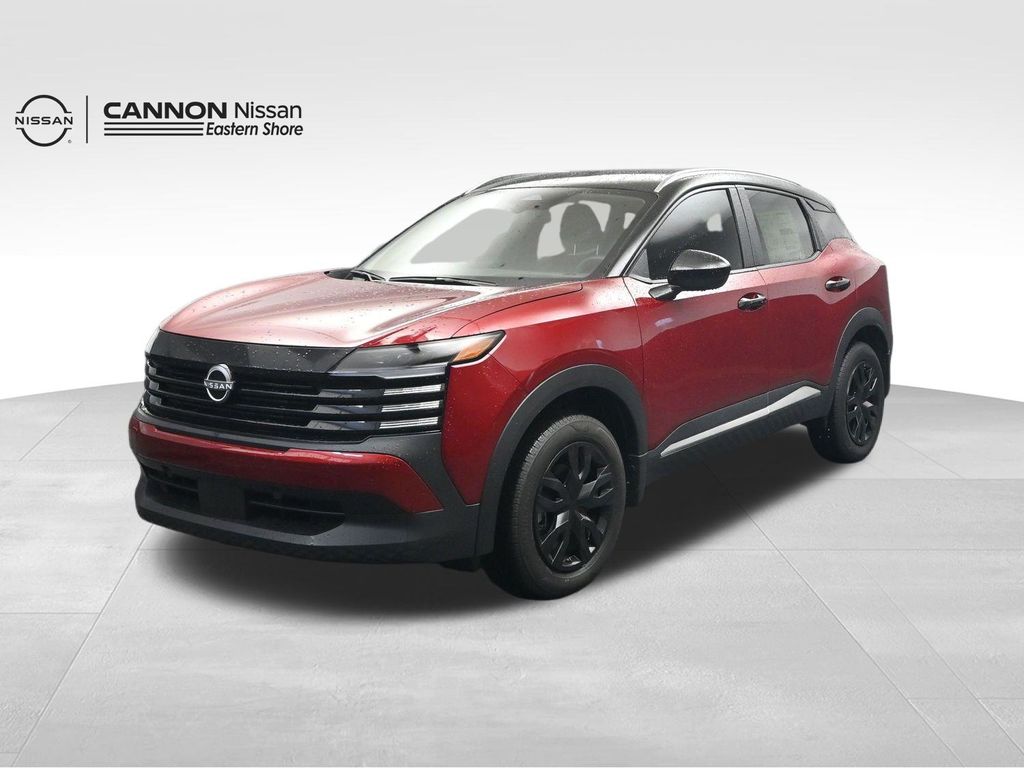 Red (Scarlet Ember Tintcoat) 2026 Nissan Kicks SUV / Crossover Front-Wheel Drive Continuously Variable Transmission