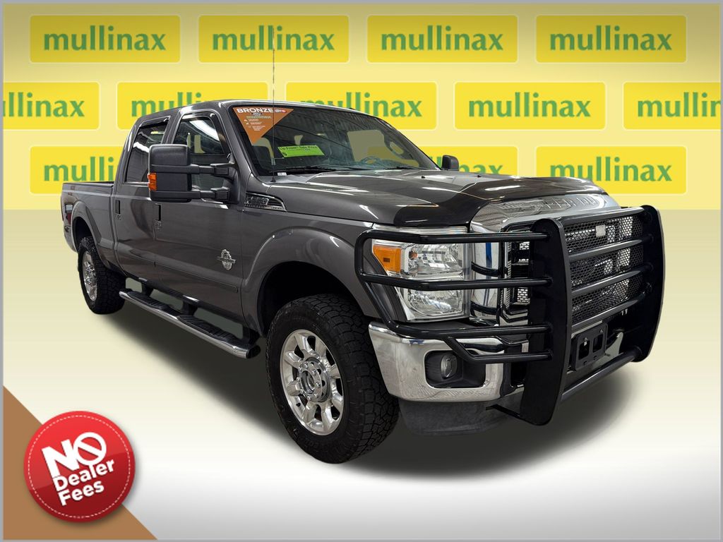 Sterling Gray Metallic 2014 Ford F-250 Super Duty Pickup Truck Four-Wheel Drive 6-Speed Automatic Overdrive