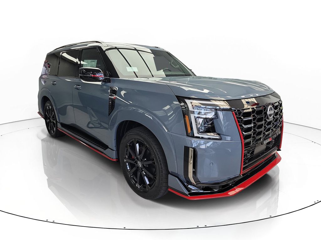 NISMO Stealth Gray 2026 Nissan Armada SUV / Crossover Four-Wheel Drive 9-Speed Automatic