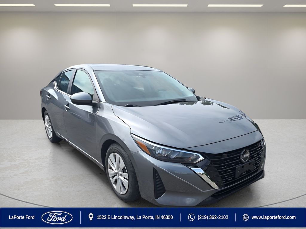 Gray (Gun Metallic) 2024 Nissan Sentra Sedan Front-Wheel Drive Continuously Variable Transmission