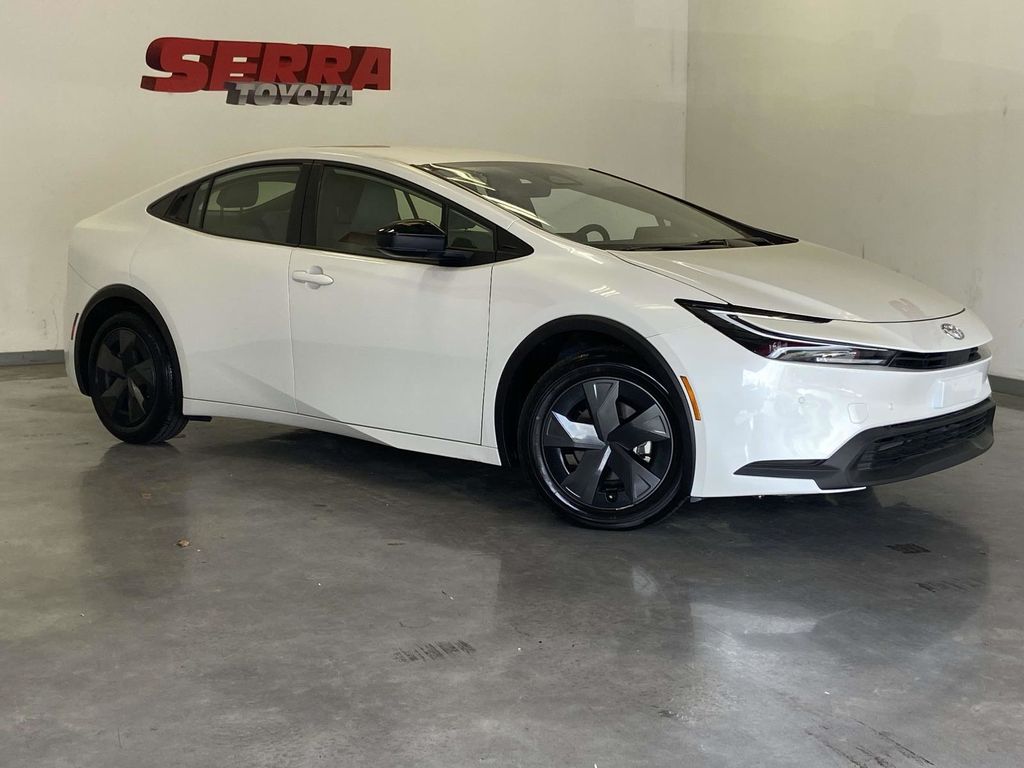 White (Wind Chill Pearl) 2025 Toyota Prius Limited FWD Hatchback Front-Wheel Drive Continuously Variable Transmission