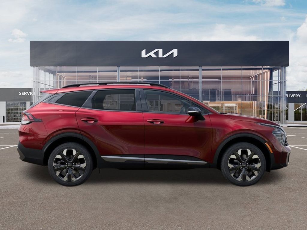 New 2024 Dawning Red Kia X-LINE AWD image 7