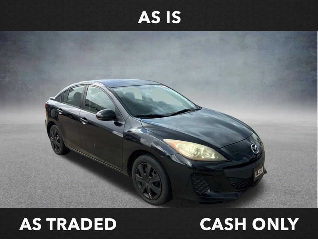 Black Mica 2013 Mazda MAZDA3 Sedan Front-Wheel Drive 5-Speed Automatic
