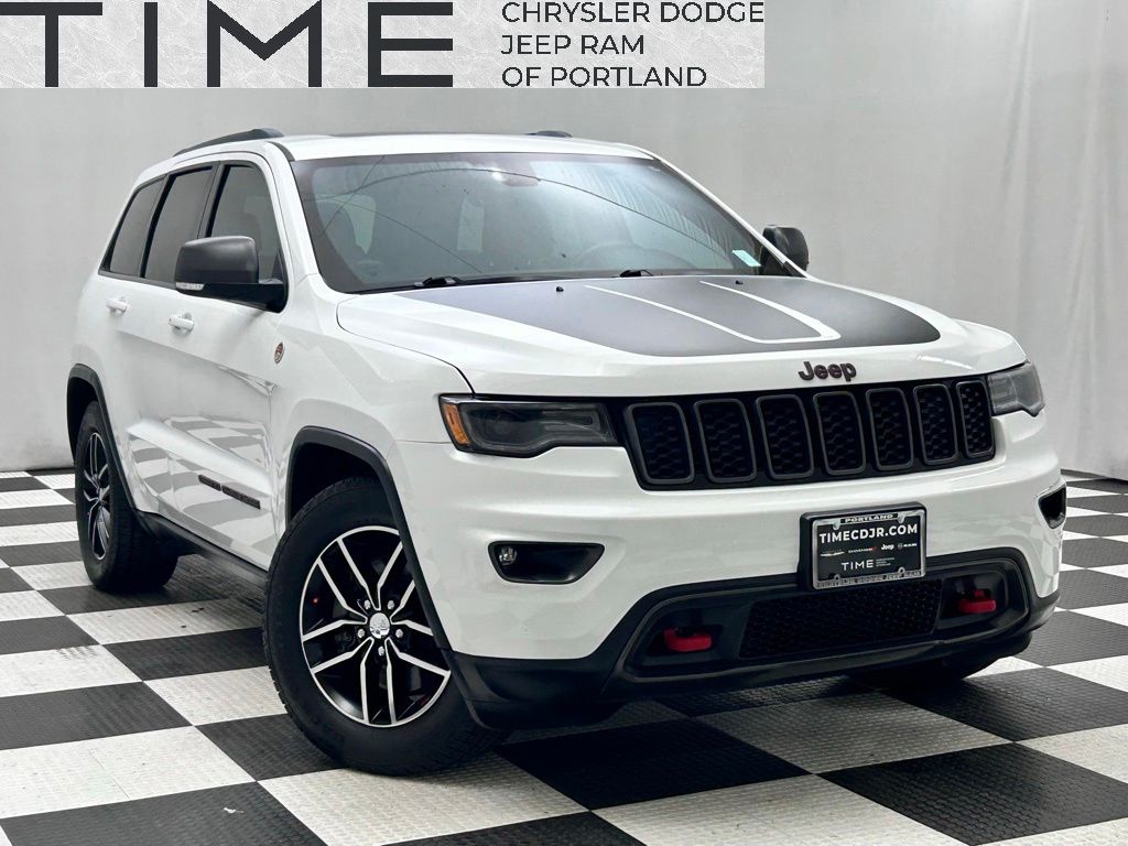 Bright White Clearcoat 2018 Jeep Grand Cherokee SUV / Crossover Four-Wheel Drive 8-Speed Automatic