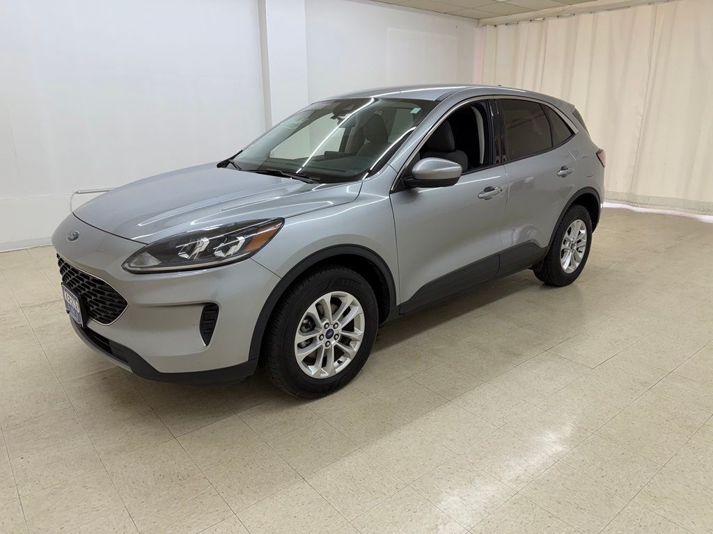 Iconic Silver Metallic 2021 Ford Escape Hybrid SE AWD SUV / Crossover All-Wheel Drive Continuously Variable Transmission