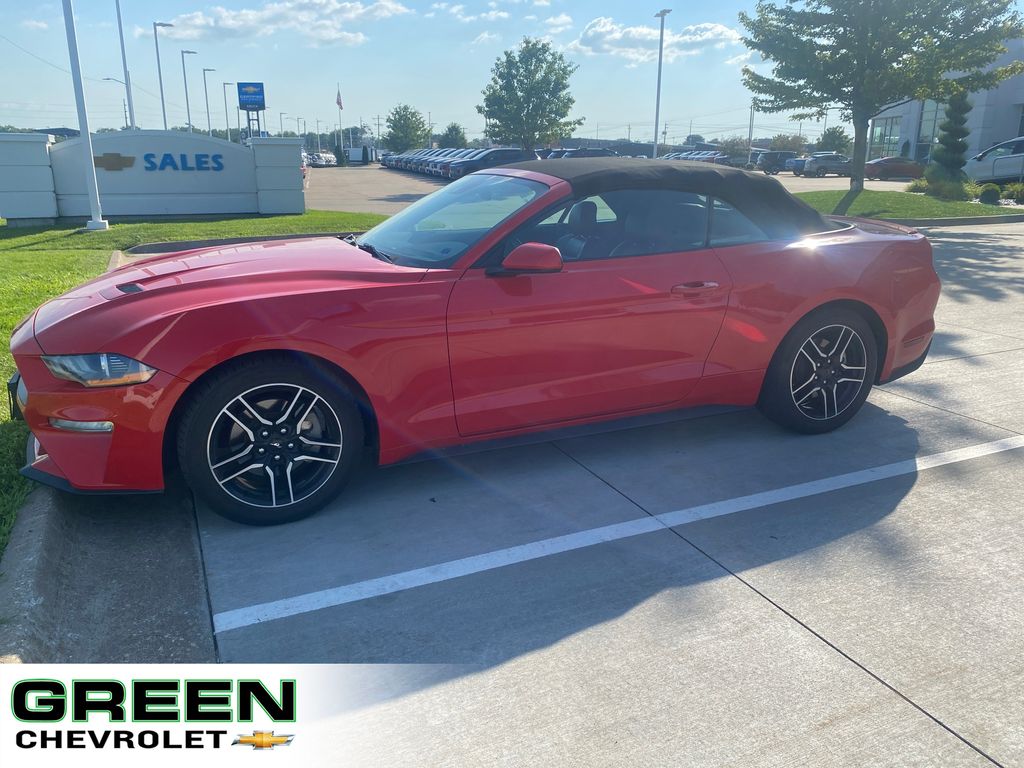 Race Red 2021 Ford Mustang Convertible Rear-Wheel Drive Automatic