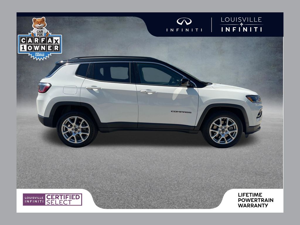 Bright White Clearcoat 2025 Jeep Compass SUV / Crossover Four-Wheel Drive 8-Speed Automatic