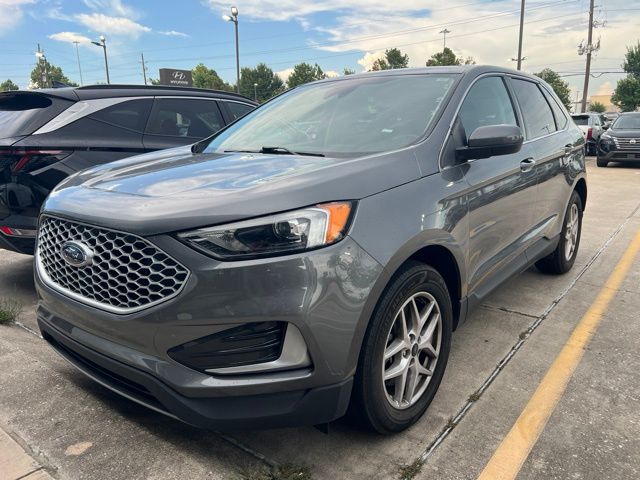 Gray Metallic 2024 Ford Edge SUV / Crossover All-Wheel Drive 8-Speed Automatic