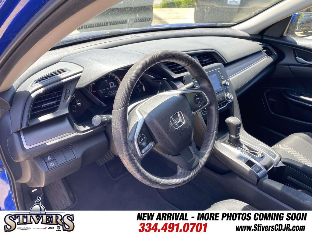 2017 Aegean Blue Metallic Honda Civic LX FWD Sedan
