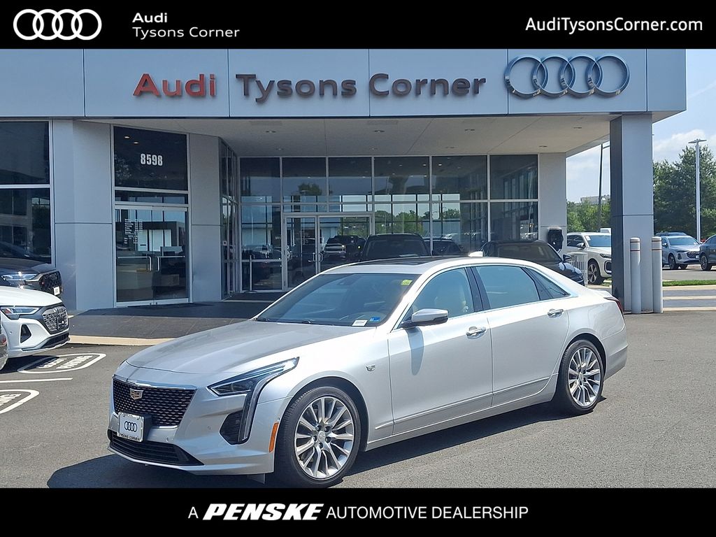 Radiant Silver Metallic 2019 Cadillac CT6 Sedan All-Wheel Drive Automatic