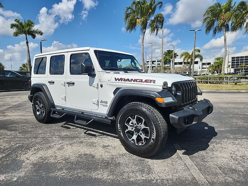 2018 Jeep Wrangler Unlimited Sport S 4WD