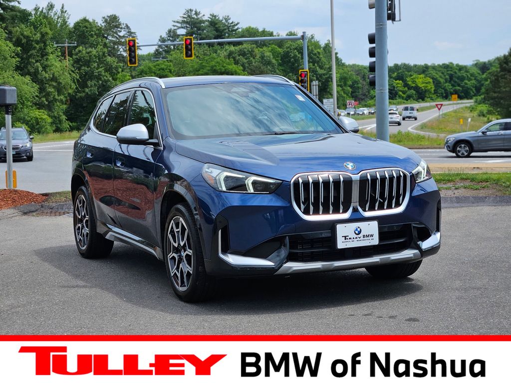 Phytonic Blue Metallic 2024 BMW X1 xDrive28i AWD SUV / Crossover All-Wheel Drive 7-Speed Automatic