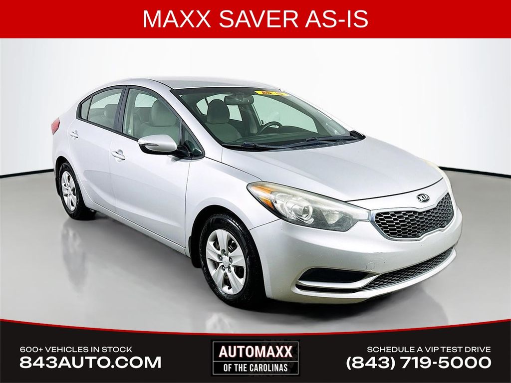 Silky Silver 2016 Kia Forte LX Sedan Front-Wheel Drive 6-Speed Automatic