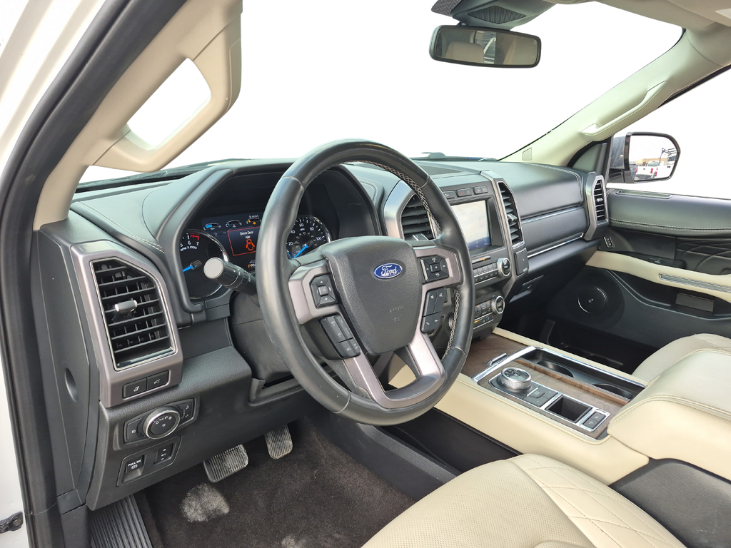 2021 Ford Expedition Platinum White at Bayway Cadillac of The Woodlands