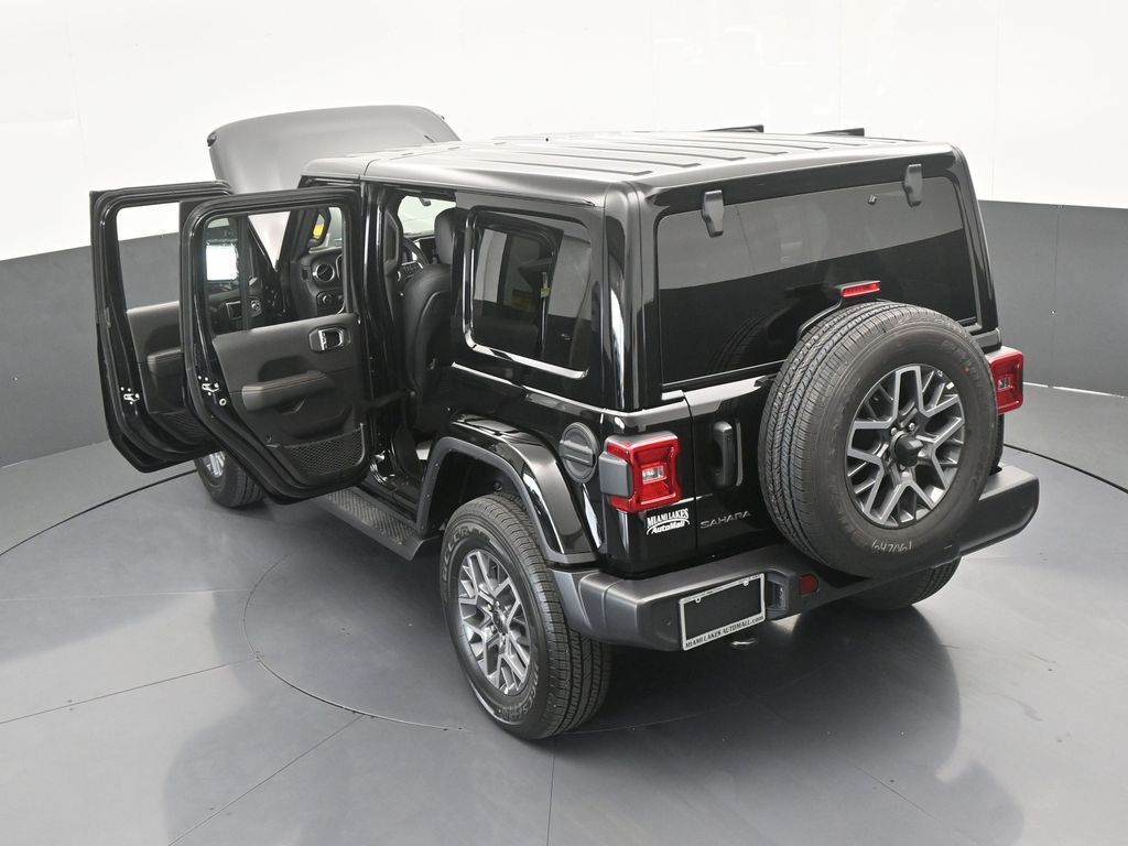 New 2025 Black Clearcoat Jeep Sahara image 66