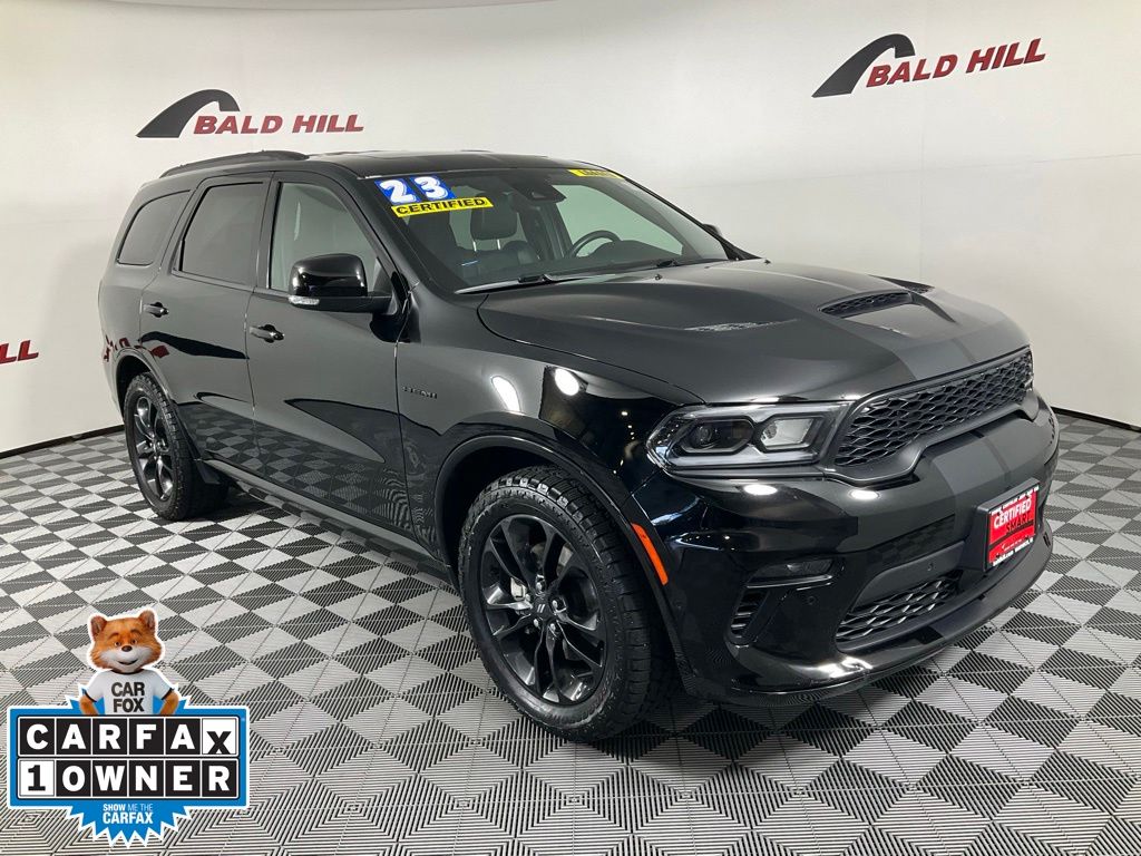 DB Black Crystal Clearcoat 2023 Dodge Durango SUV / Crossover All-Wheel Drive 8-Speed Automatic